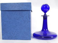 A boxed with certificate Bristol Blue Sh