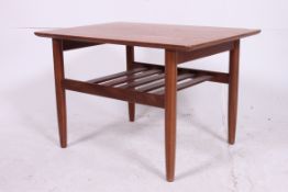 A 1960's G-Plan teak square coffee table