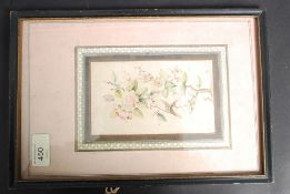 A 19th century Persian watercolour of a