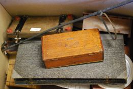 A mixed collection of woodenwares and ot