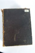 A 19th century Victorian leather bound H