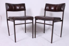 A pair of retro 1960's Industrial / scho