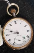 An early 20th century pocket watch with