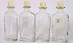 A collection of 4x vintage Harrods perfu