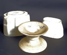 A vintage ceramic Ham Stand by Masons al