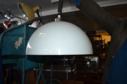 A retro plastic hanging lamp shade of It