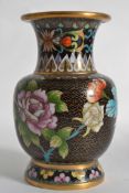 A 20th century Chinese oriental enamel o