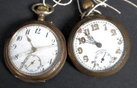 A silver 1930's 925 Sphinx pocket watch