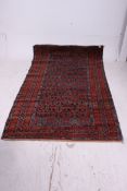 A 20th century Bokara hand woven rug hav