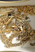 A collection of ladies costume jewellery