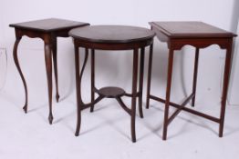 A collection of early 20th century occas