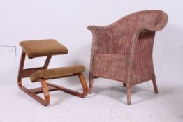 An early 20th century Lloyd Loom whicker