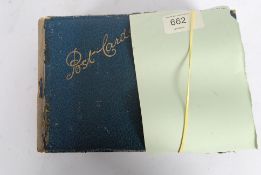 POSTCARDS; Motoring. Album with 75 postc