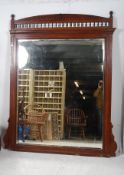 A huge Victorian walnut shop / haberdash