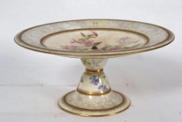 A Victorian Royal Worcester Tazza having