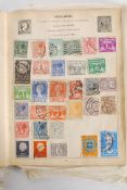 STAMPS; A very good vintage stamp album