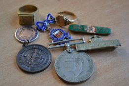 A collection of medals to include Imperi