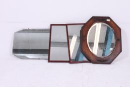 A collection of mirrors to include 1920'