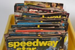 A good collection of 1970's Speedway Mag