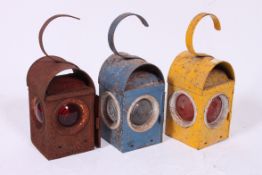 A collection of vintage Industrial workm