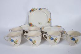 A vintage part Johnson Brothers tea set,