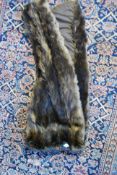 A vintage fur stole of undetermined orig