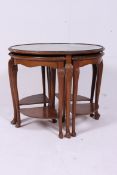 A 1950's Queen Anne revival walnut quart