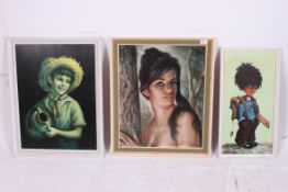 A collection of 1950's retro prints to i