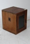 A vintage farmhouse wooden storage box /