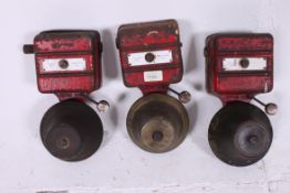 A set of 3  original 1930's Art Deco Ind