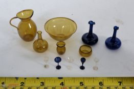 A collection of early 20th century glass