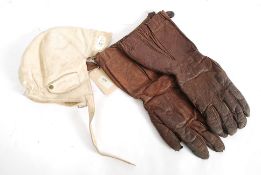 A pair of world war 2 leather aviators g