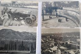 A collection of assorted vintage postcar