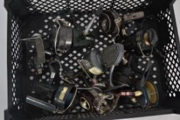 A collection of vintage fishing reels an