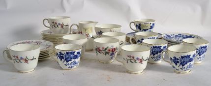 A Wedgwood ' Devon Sprays ' part tea ser