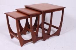 A nest of three 1960's teak G Plan occas