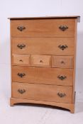 A mid 20th century light mahogany Stag M