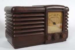 A vintage early 20th century Bakelite ra
