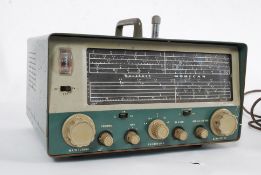 A vintage 1950's Heathkit Mohican radio