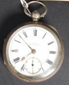 A 19th century silver hallmarked pocket