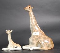 Two original vintage USSR Made china fig