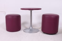 A retro style contemporary fabric uphols