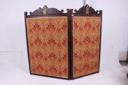 A large Victorian twin section chenille