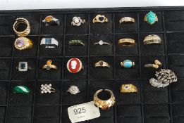 A large collection of costume jewellery