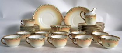 A continental early 20th century porcela