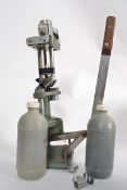A 20th century shotgun cartridge making