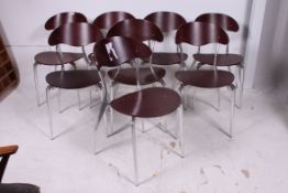 A set of 8 20th century contemporary ret