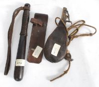 A 19th century policeman's truncheon com