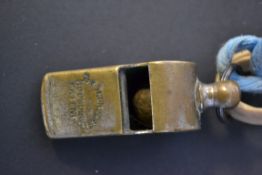 A vintage Hudson whistle