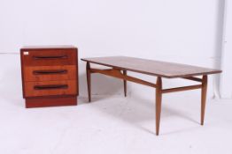 A 1970's lozenge shaped retro Danish cof